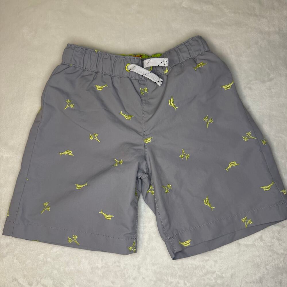 Tommy Bahama Boys Gray Swim Shorts Size 7